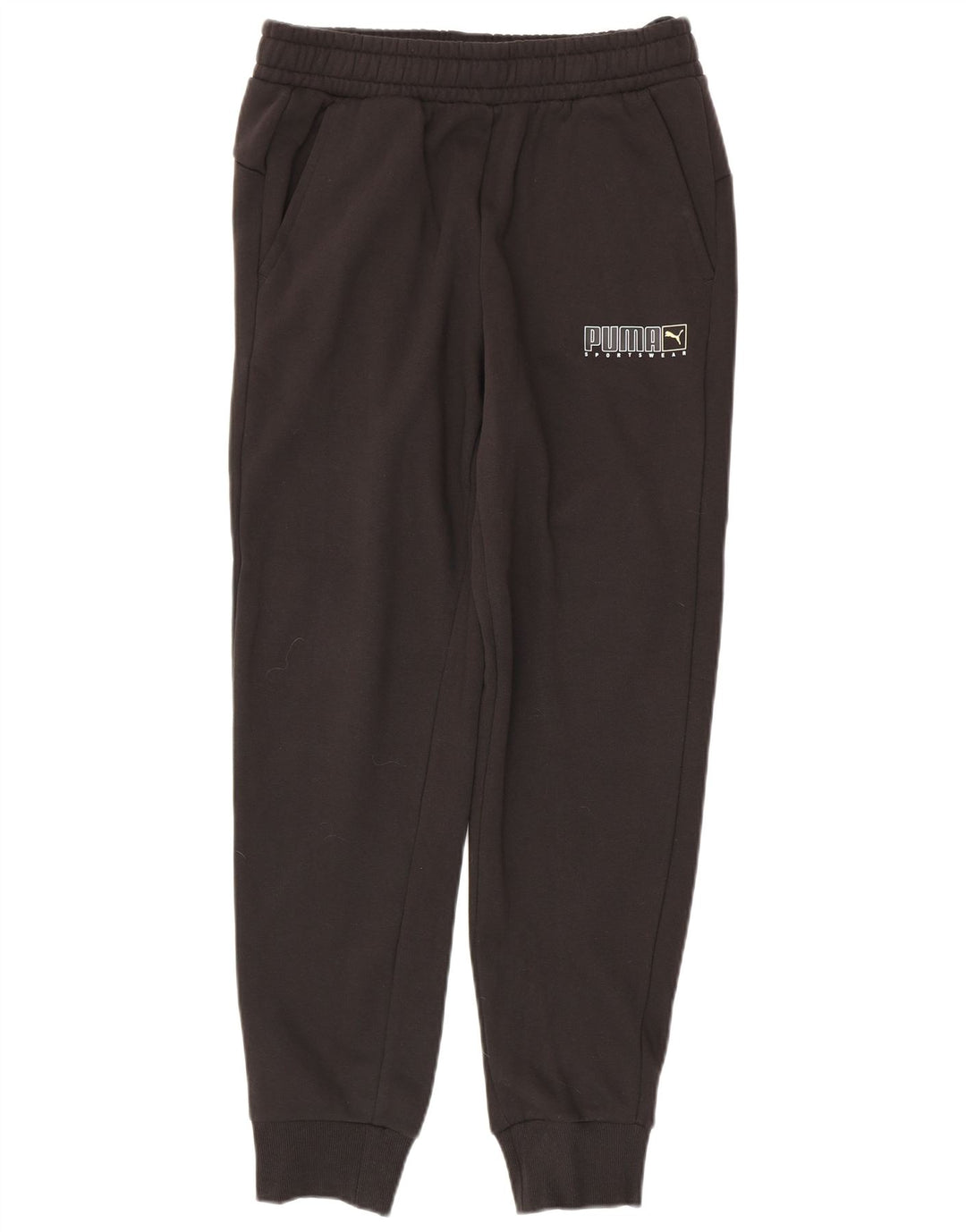 Puma Herren-Trainingshose mit Grafik, mittelschwarz, Baumwolle