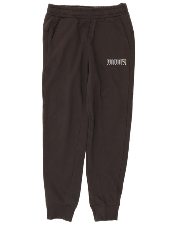 Puma Herren-Trainingshose mit Grafik, mittelschwarz, Baumwolle