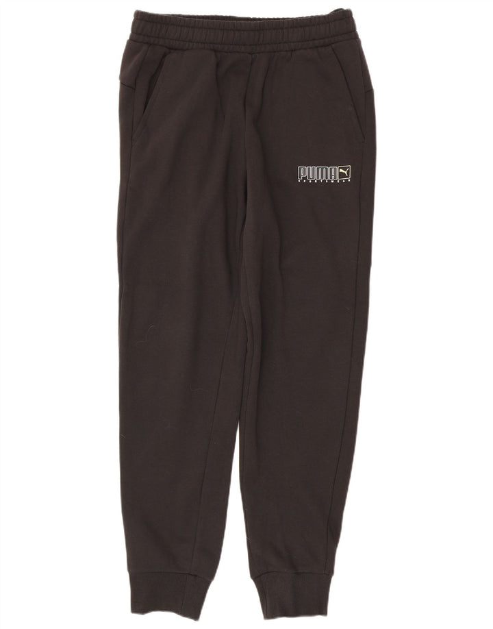 Puma Herren-Trainingshose mit Grafik, mittelschwarz, Baumwolle