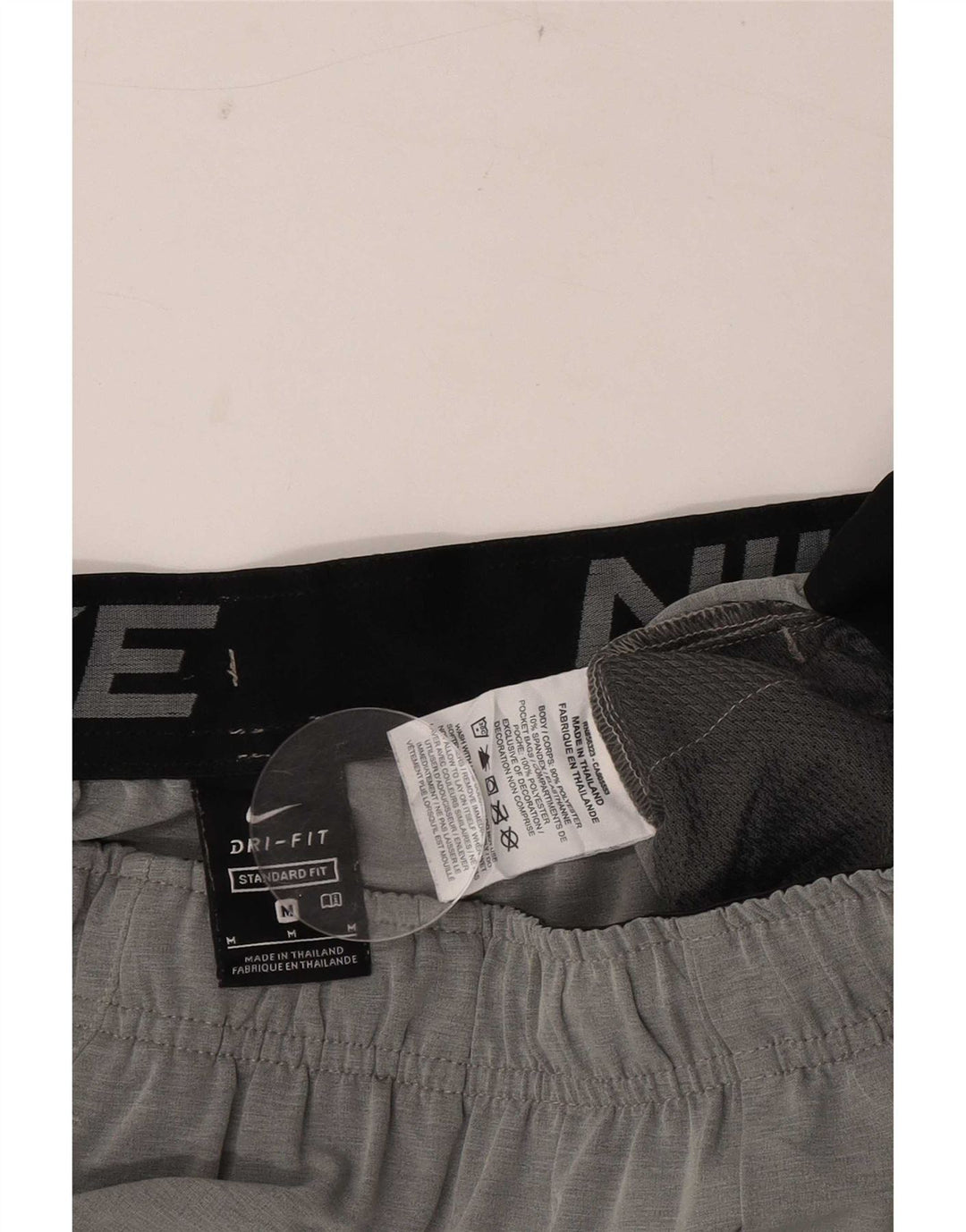 Nike Herren Dri Fit Standard Fit Sportshorts Mittelgrau Farbblock