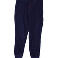 WOOLRICH Womens Joggers Cargo Trousers W32 L25 Navy Blue | Vintage Woolrich | Thrift | Second-Hand Woolrich | Used Clothing | Messina Hembry 