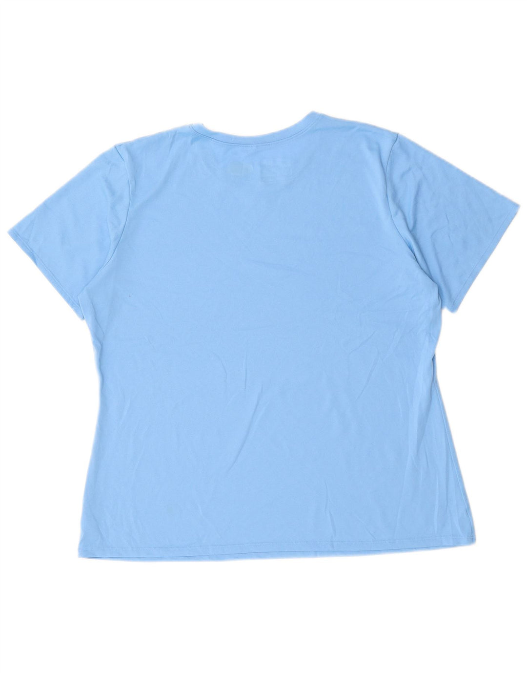 UNDER ARMOUR Damen Heat Gear T-Shirt Top UK 18 XL Blau Polyester