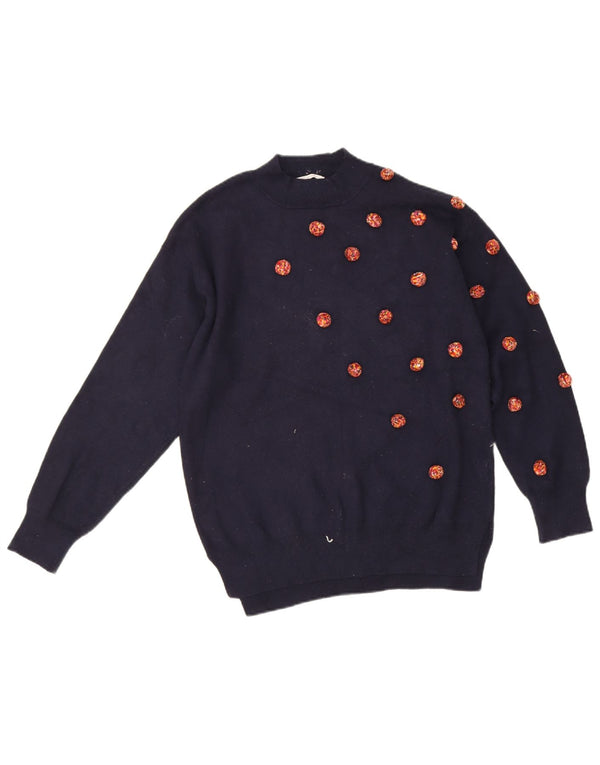Zara Rollkragenpullover für Mädchen, 13–14 Jahre, Marineblau