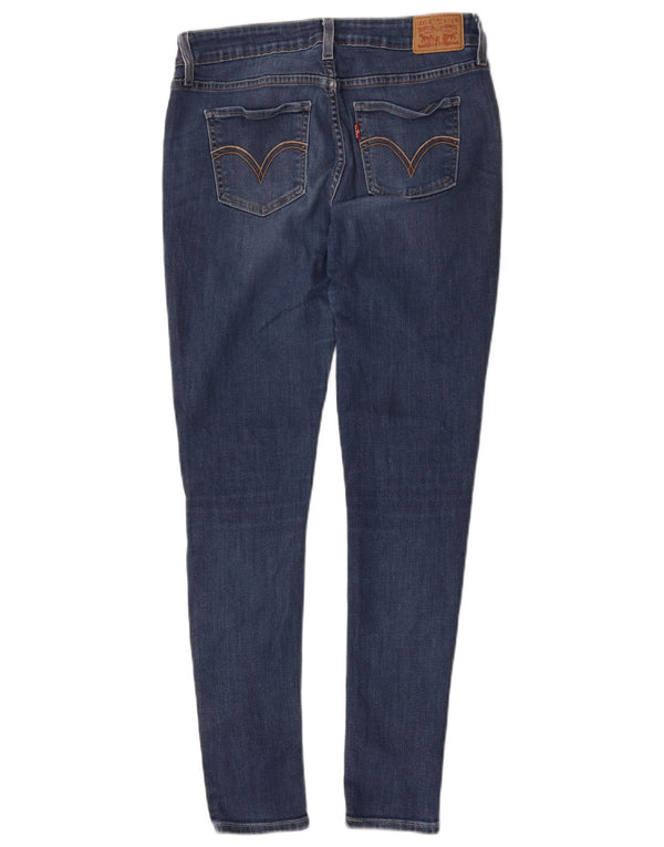 Levi's Damen 535 Super Skinny Jeans W31 L30 Blaue Baumwolle
