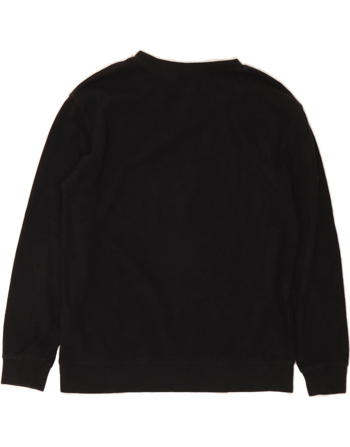 VANS Womens Graphic Sweatshirt Jumper UK 10 Small Black Cotton Vintage Vans and Second-Hand Vans from Messina Hembry 