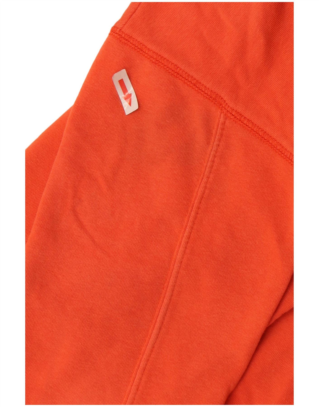 MINT VELVET Damen Crop Oversized Sweatshirt Pullover UK 10 Small Orange