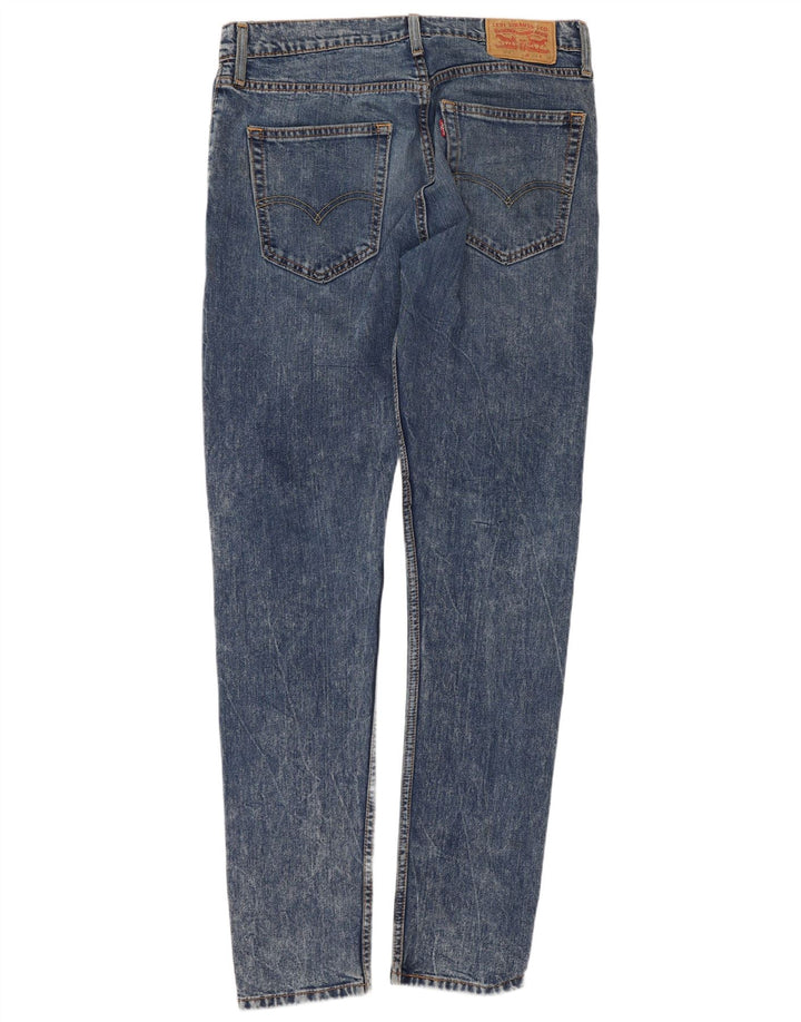 Levi's Herren 512 Slim Tapered Jeans W32 L34 Blaue Baumwolle