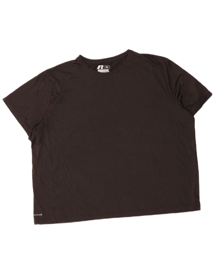Russell Athletic Herren T-Shirt 2XL Schwarz Polyester