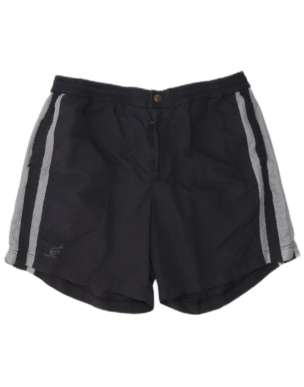 AUSTRALIAN L'ALPINA Herren Sportshorts IT 58 XL Marineblau Farbblock