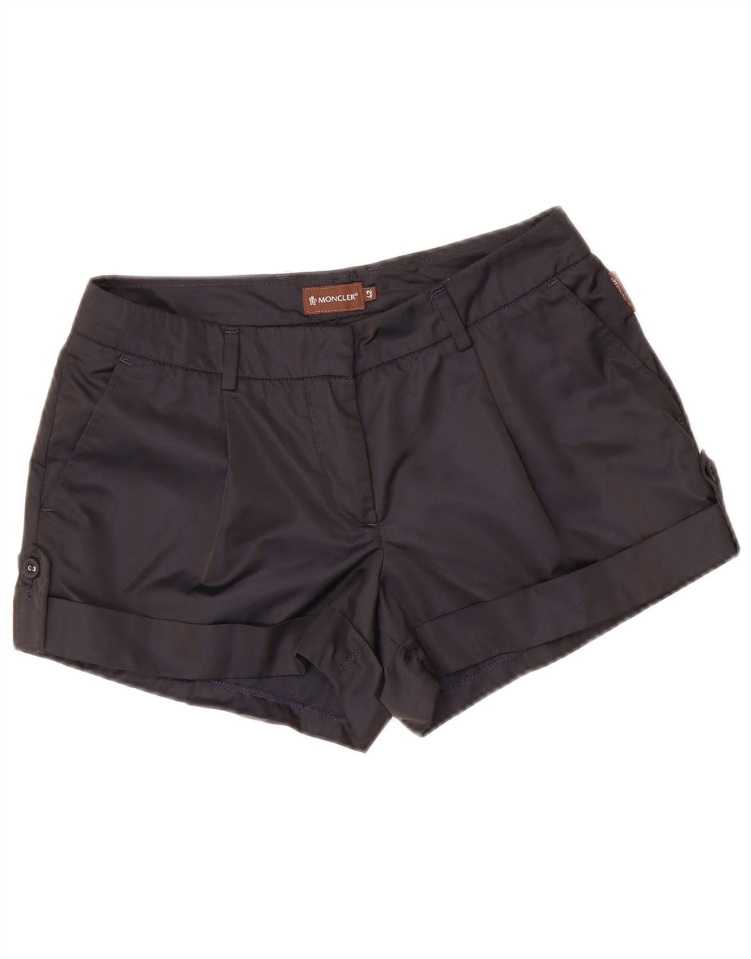 Moncler Damen Hotpants IT 42 Medium W28 Marineblau