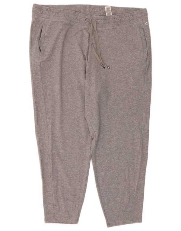 Marks & Spencer Trainingshose für Damen, UK 20 2XL, graue Baumwolle