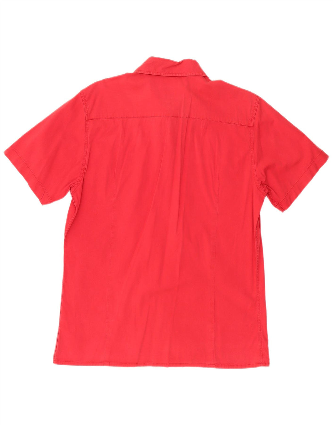 CALVIN KLEIN JEANS Herren Kurzarmhemd Large Rot
