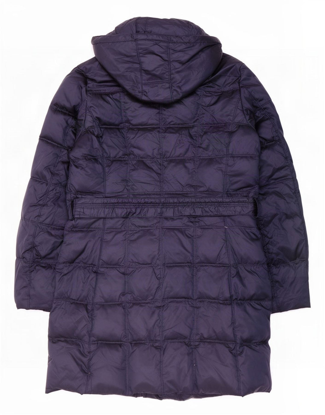 Geox Damen-Kapuzenmantel in Übergröße, wattiert, UK 10, Größe S, Marineblau, Polyester