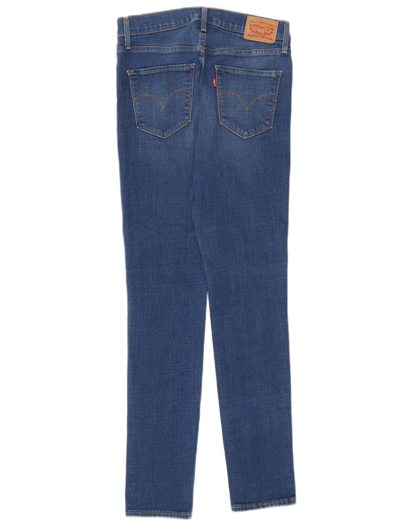 Levi's Damen 311 Shaping Skinny Jeans W27 L30 Blaue Baumwolle