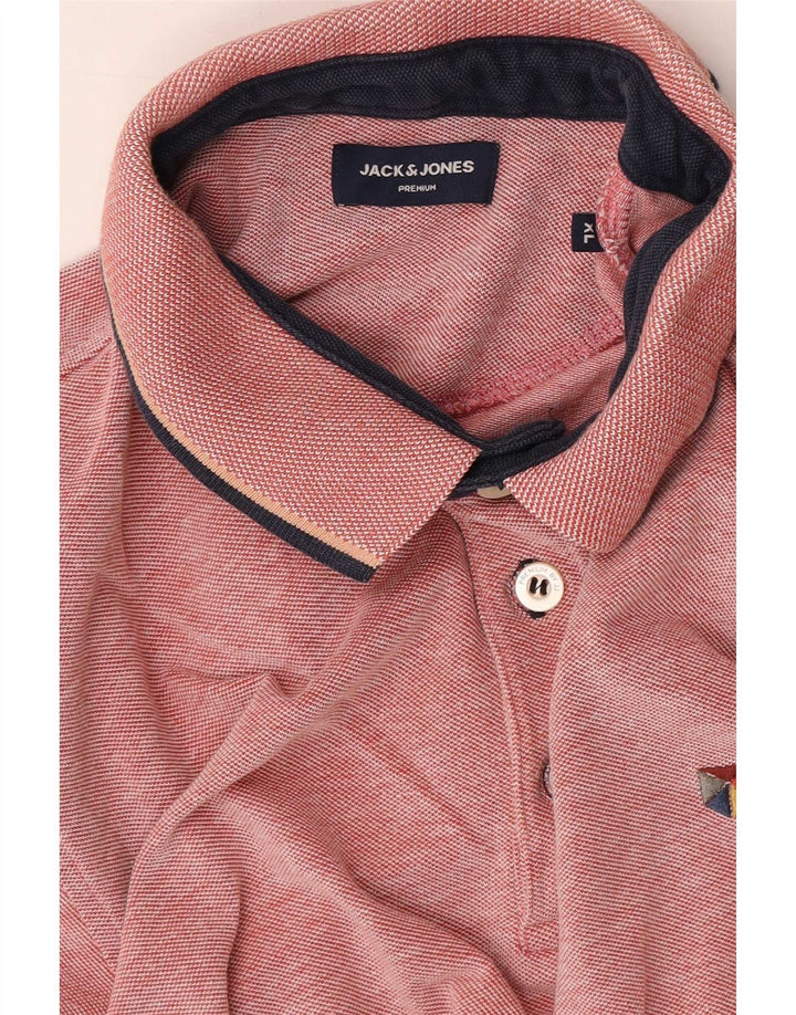 Jack & Jones Herren Poloshirt XL Rot