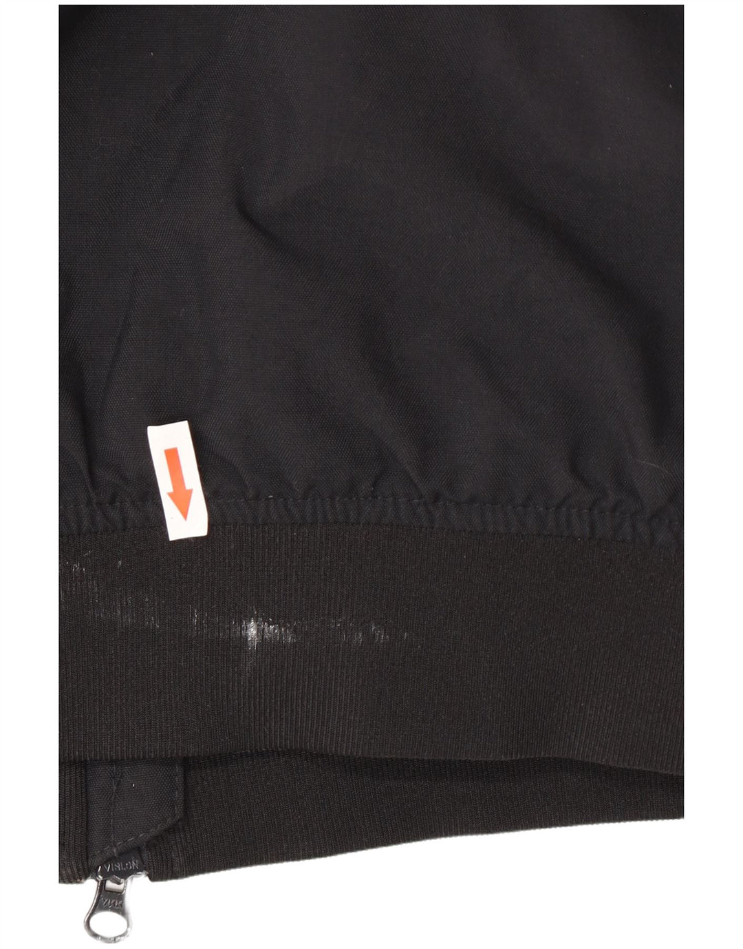 Adidas Herren Bomberjacke mit Kapuze UK 36 Small Schwarz Polyester