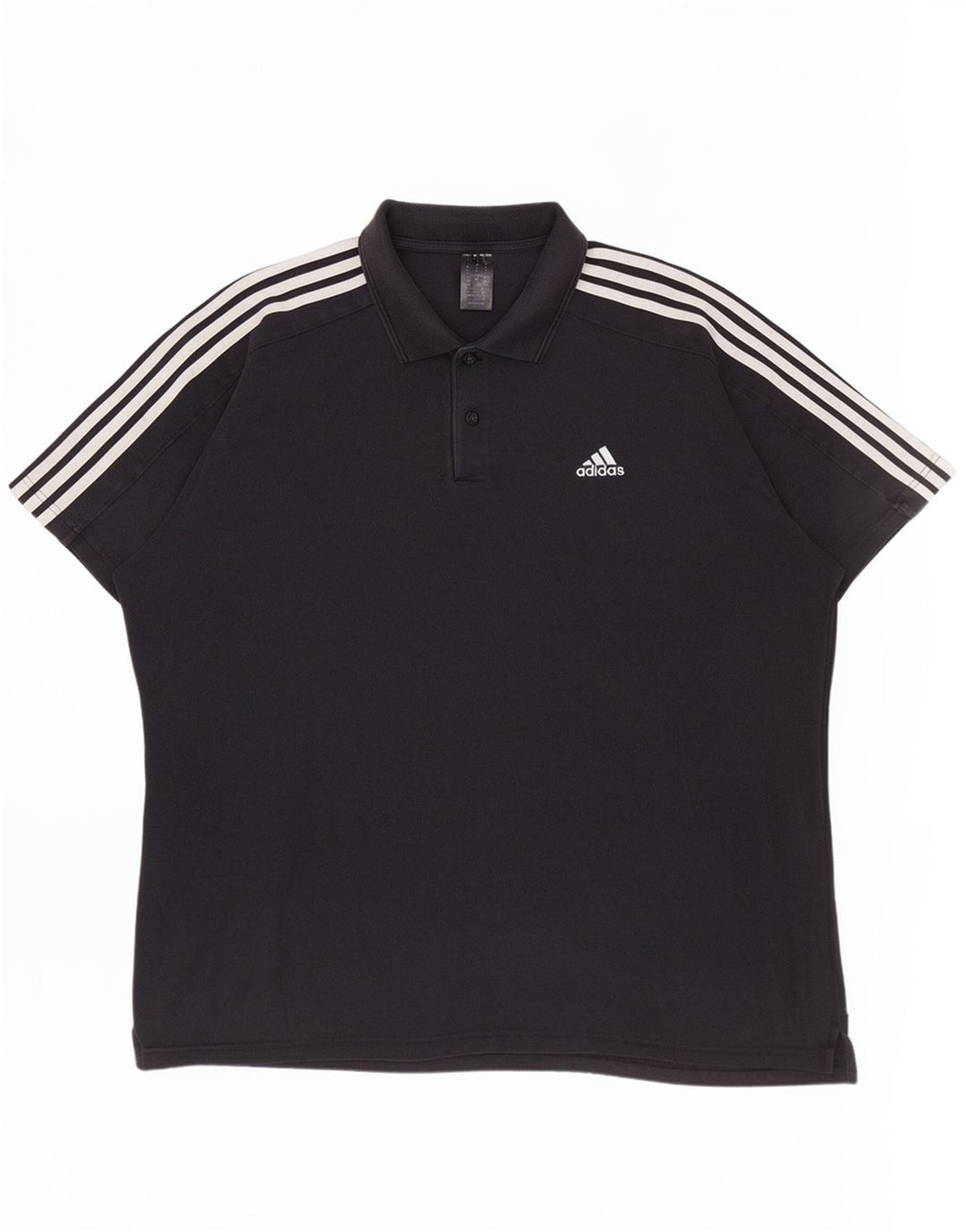 Adidas Herren Poloshirt 2XL Schwarz Baumwolle