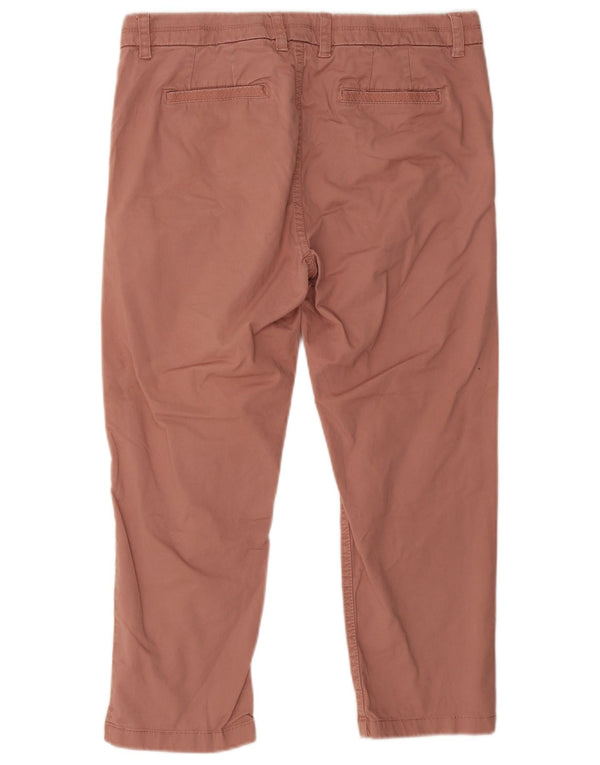 Fat Face Damen Caprihose UK 14 Large W34 L23 Rosa Baumwolle