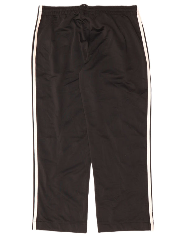 ADIDAS Damen Trainingshose UK 12 Medium Schwarz Polyester