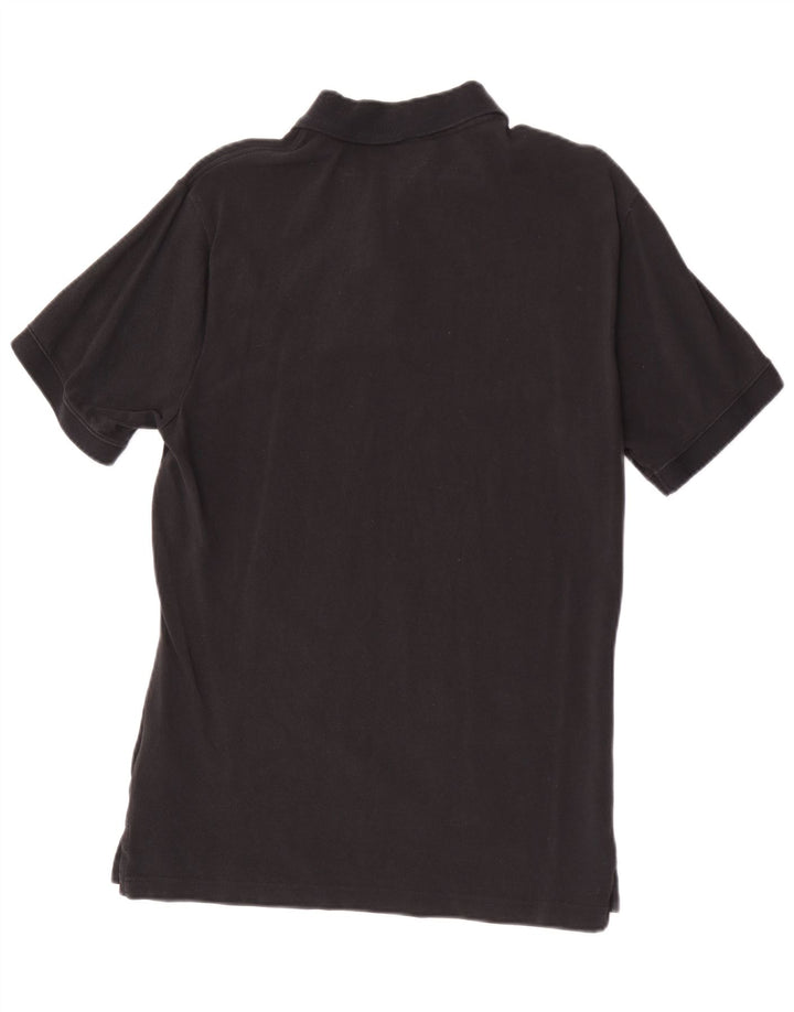 Nike Herren-Poloshirt, Größe S, schwarze Baumwolle