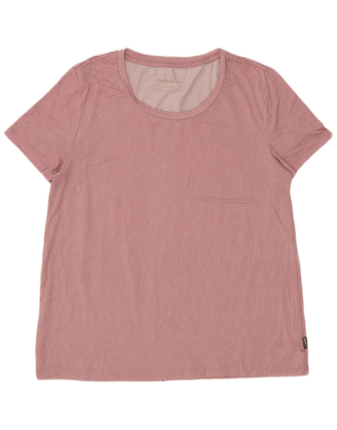 EDDIE BAUER Damen T-Shirt Top UK 10 Small Rosa Polyester
