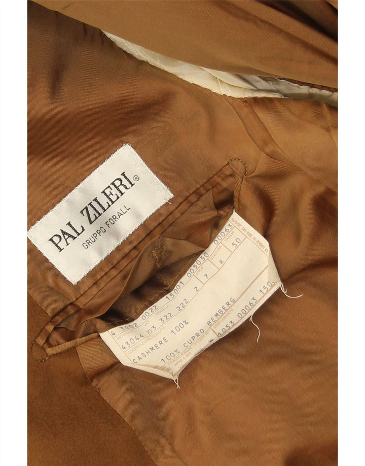 Pal Zileri Herren-Blazer mit 2 Knöpfen, IT 50, groß, Beige, Kaschmir