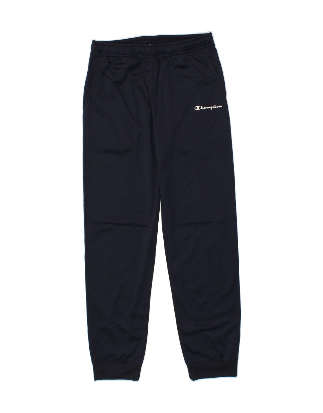 CHAMPION Boys Tracksuit Trousers 11-12 Years Large Navy Blue Vintage Champion and Second-Hand Champion from Messina Hembry 