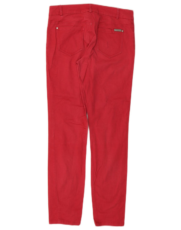 Dkny Womens Slim Jeans US 2 XS W28 L28 Red Cotton