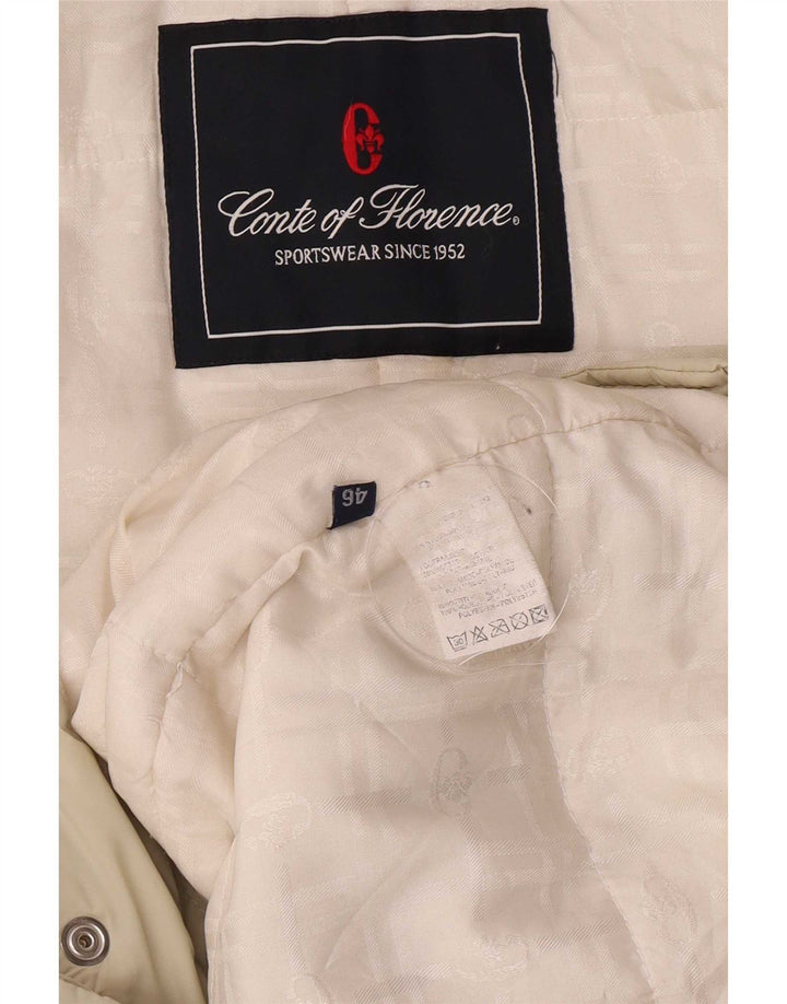 Conte of Florence Wattierte Damenjacke IT 46 Large Beige