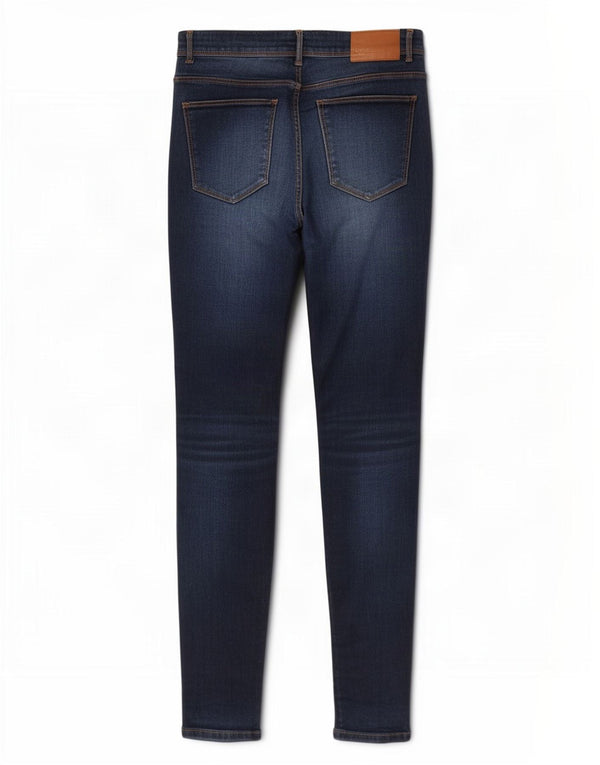Zara Damen Trafaluc Skinny Jeans EU 40 Medium W30 L30 Marineblau