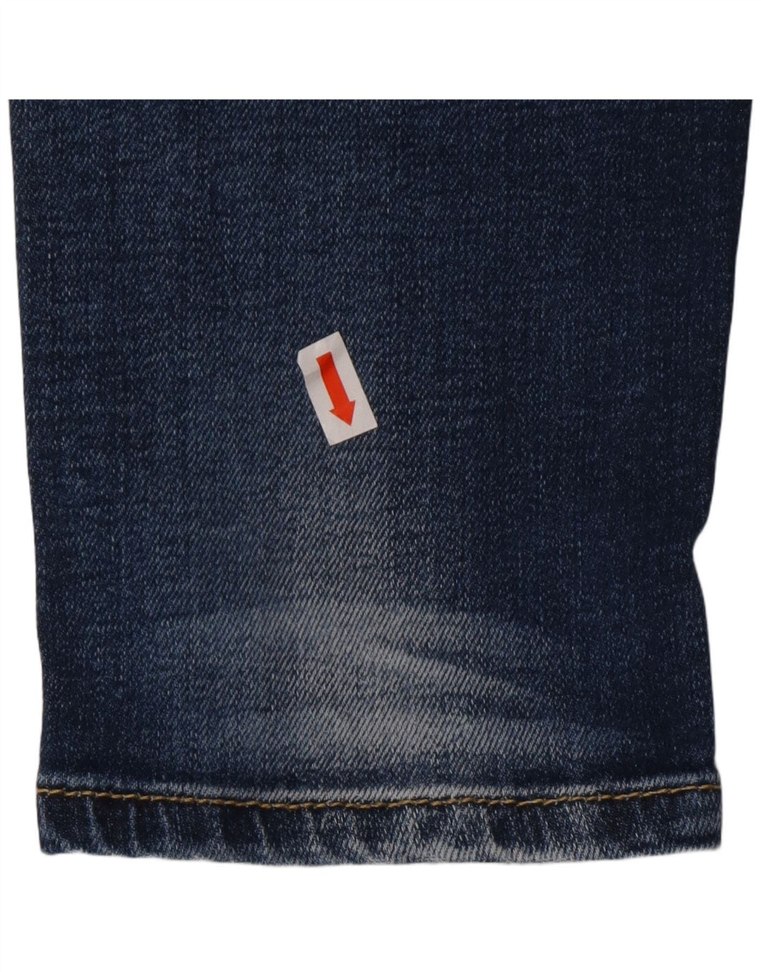 ROY ROGERS Damen Skinny Jeans IT 41 Small W27 L30 Blaue Baumwolle