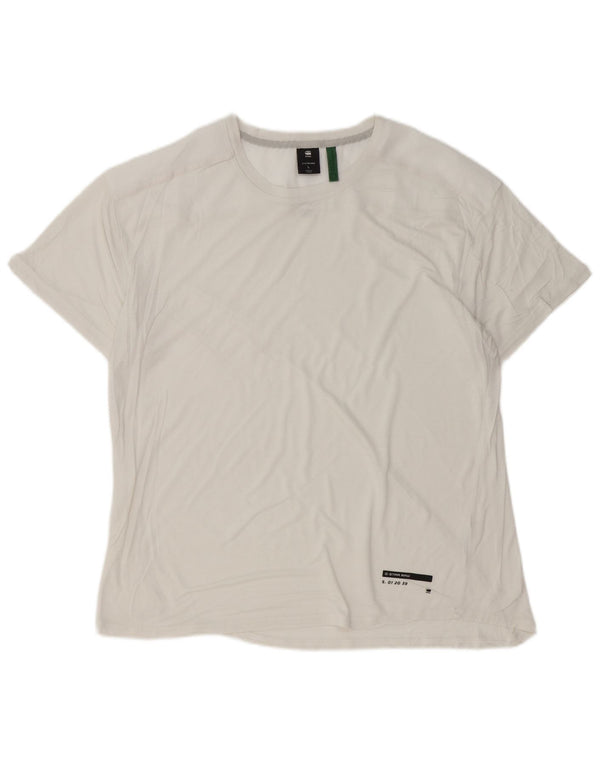 G-Star Herren T-Shirt Top Large Weiß