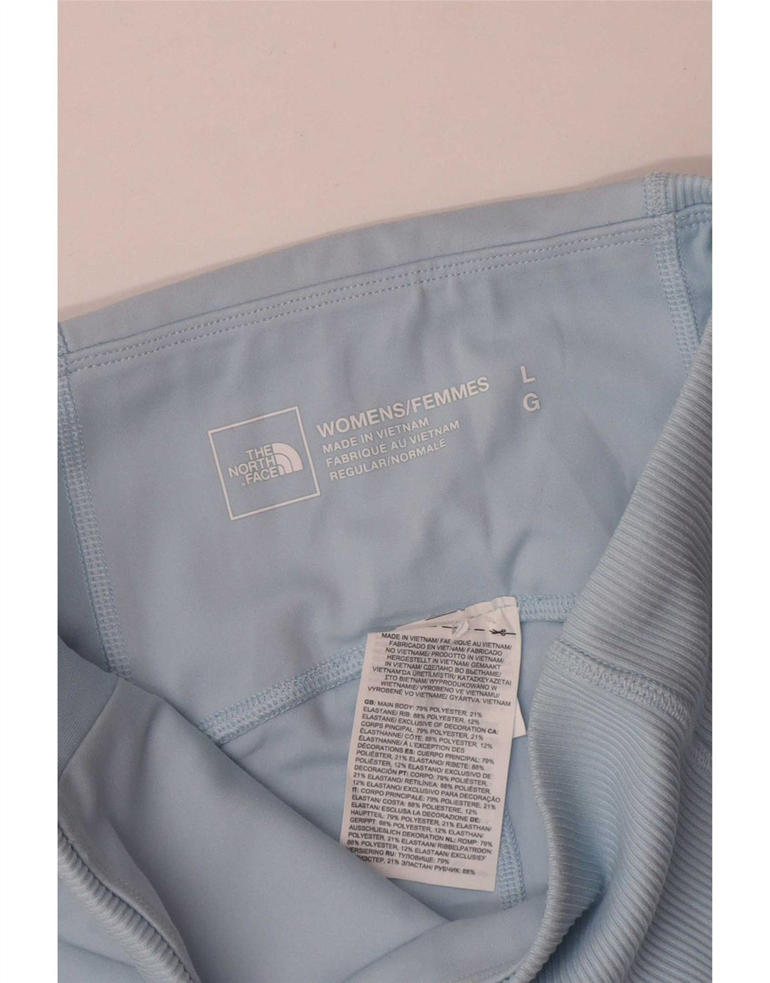 The North Face Damen Sportshorts UK 14 Large Blau Polyester