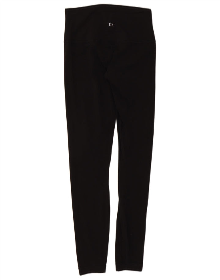 Lululemon Damen Leggings US 6 Medium Schwarz Nylon