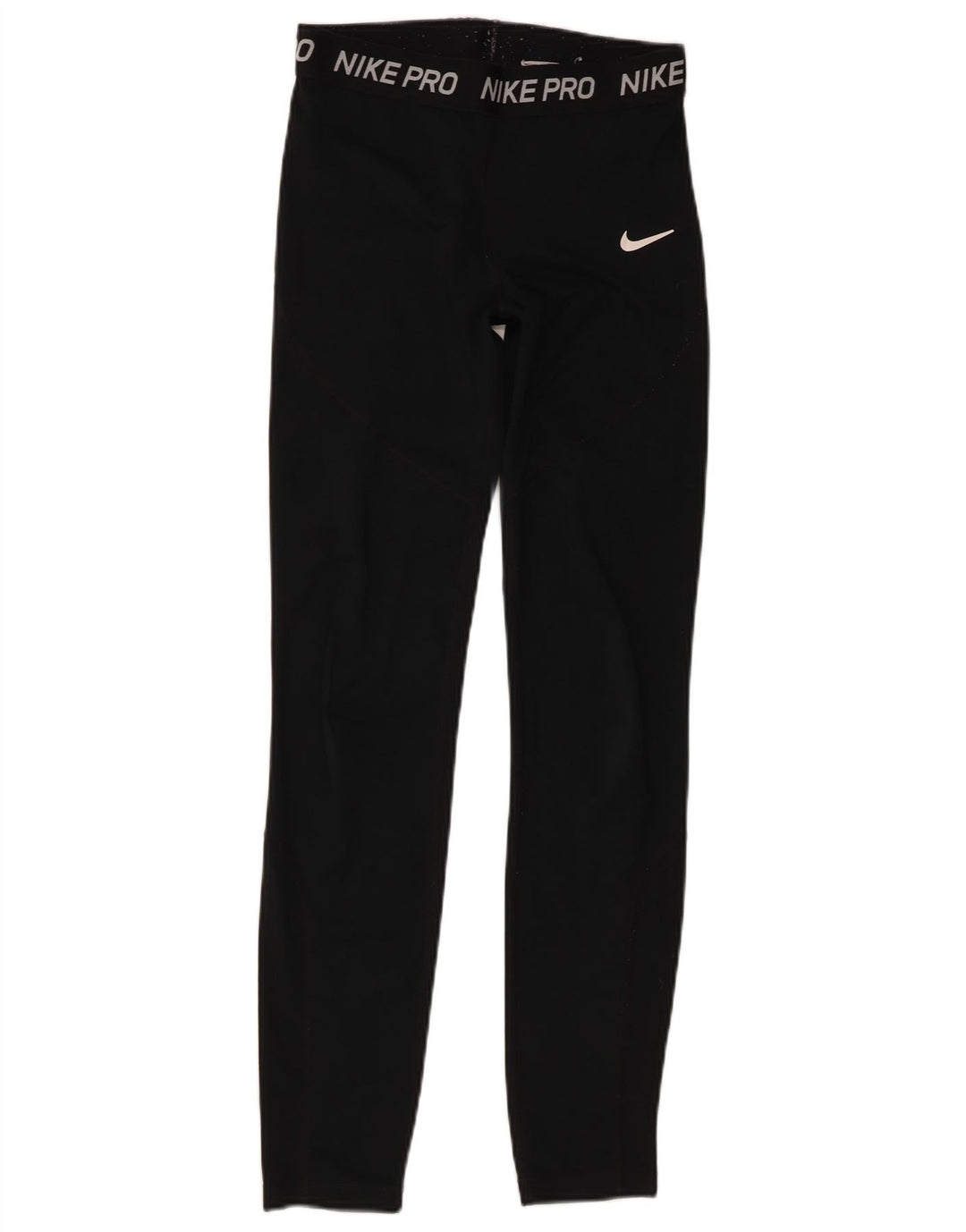 Nike Womens Graphic Leggings UK 18 XL Schwarz Polyester