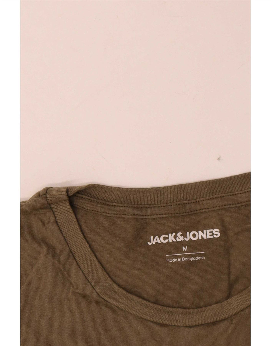 Jack & Jones Herren-T-Shirt mit Grafik, mittlere Khaki-Baumwolle