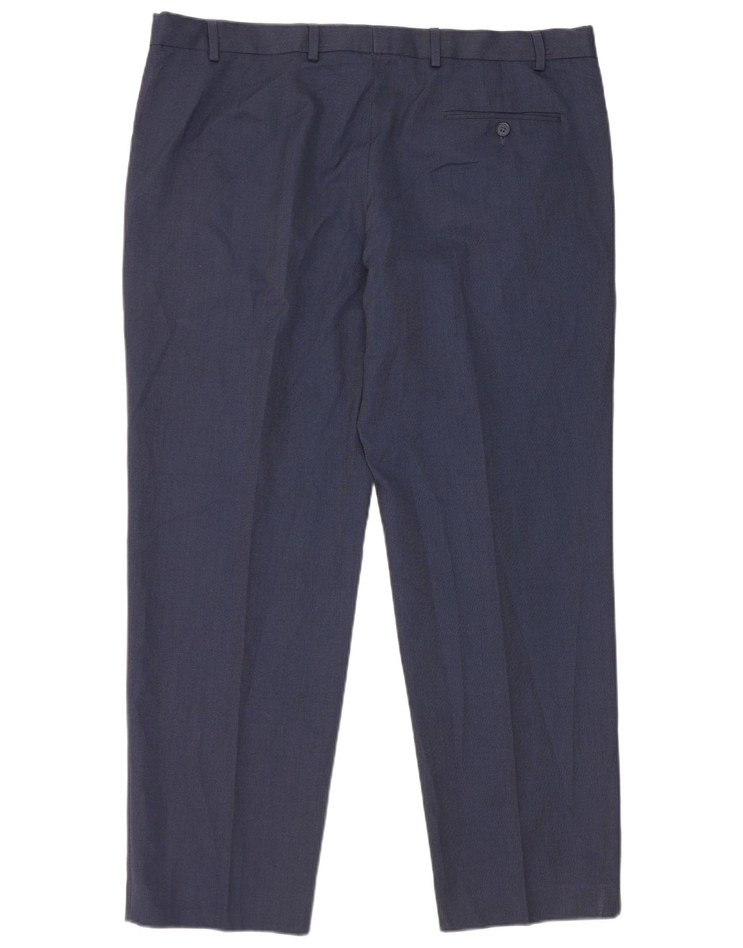 Marks & Spencer Herren-Anzughose mit normaler Passform, W40 L29, Marineblau, Polyester