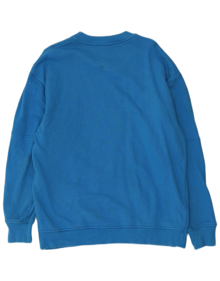 Zara Herren Sweatshirt Pullover Large Blau