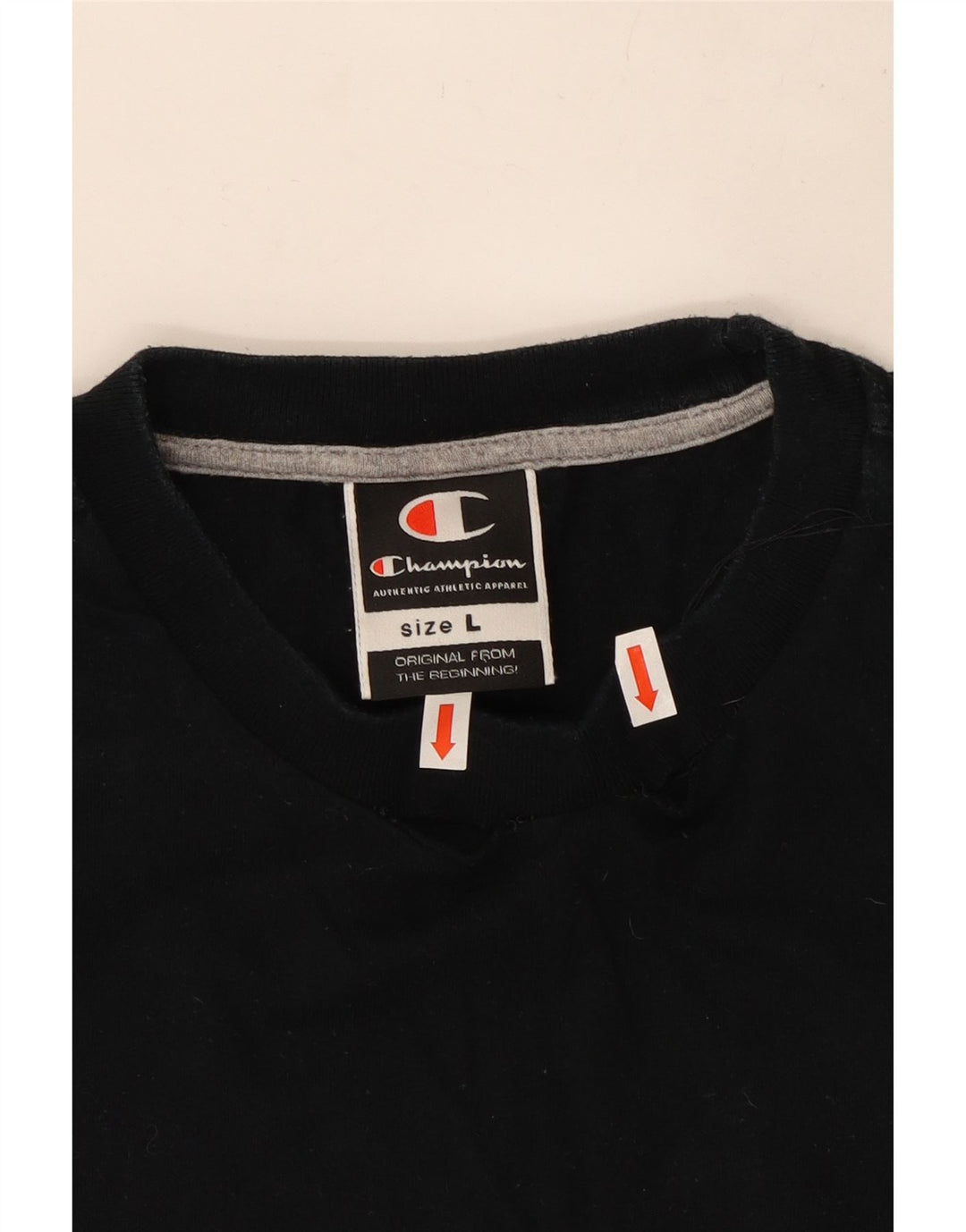 Champion Herren-Trägershirt, groß, aus schwarzer Baumwolle