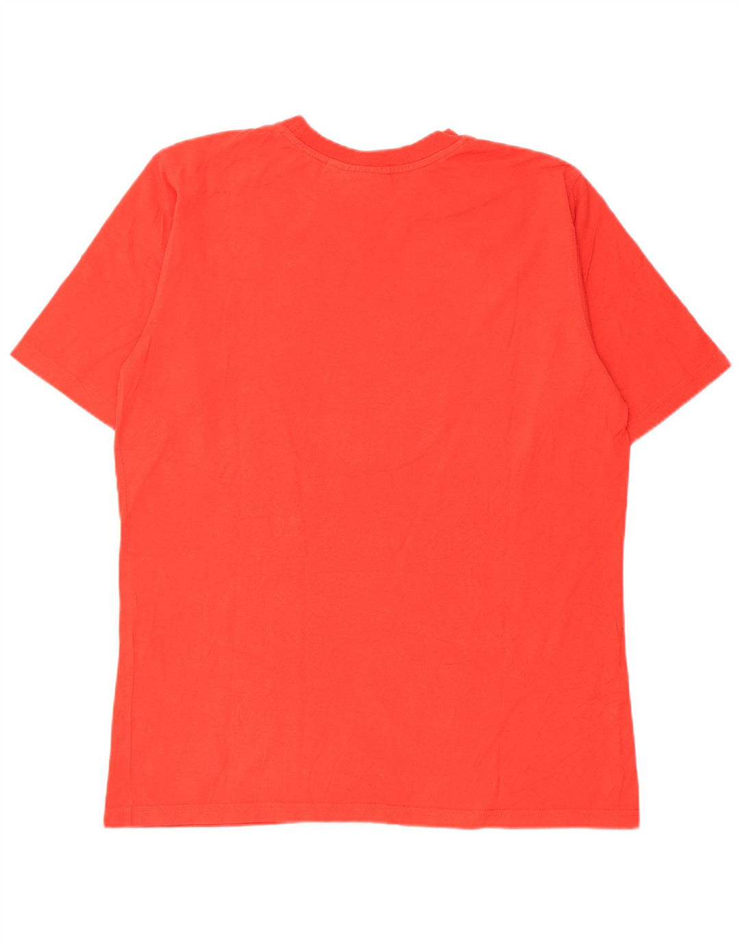 Puma Herren Grafik-T-Shirt-Oberteil aus mittelroter Baumwolle