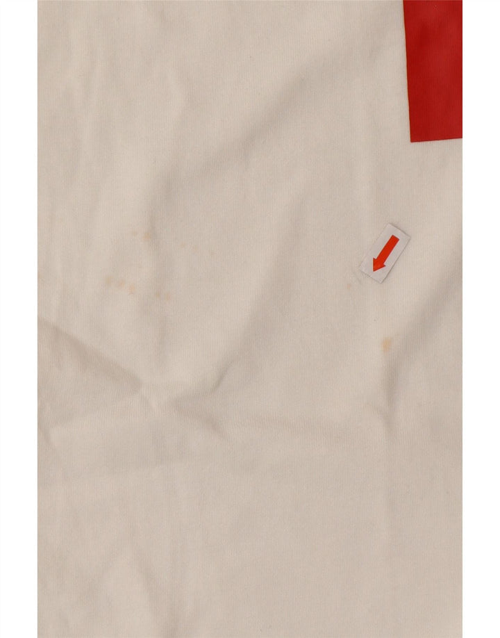 NIKE Herren-T-Shirt mit Grafik, mittelweiße Baumwolle