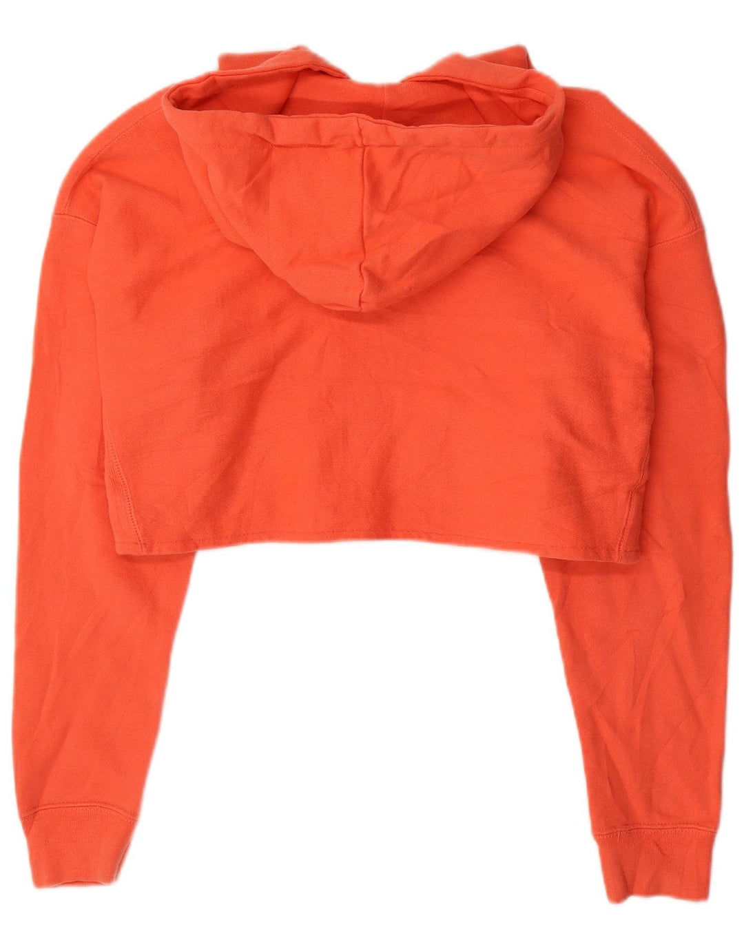 CHAMPION Damen Reverse Weave Übergroßer Kapuzenpullover UK 16 Large Orange