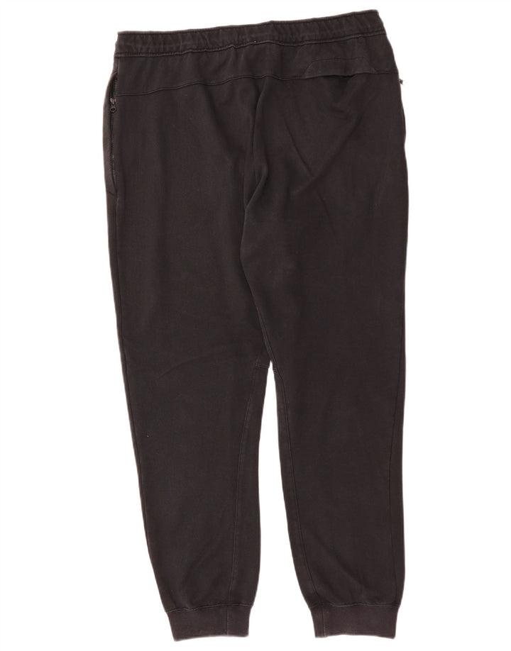 Nike Herren-Trainingshose, Jogginghose, Größe L, Schwarz, Baumwolle