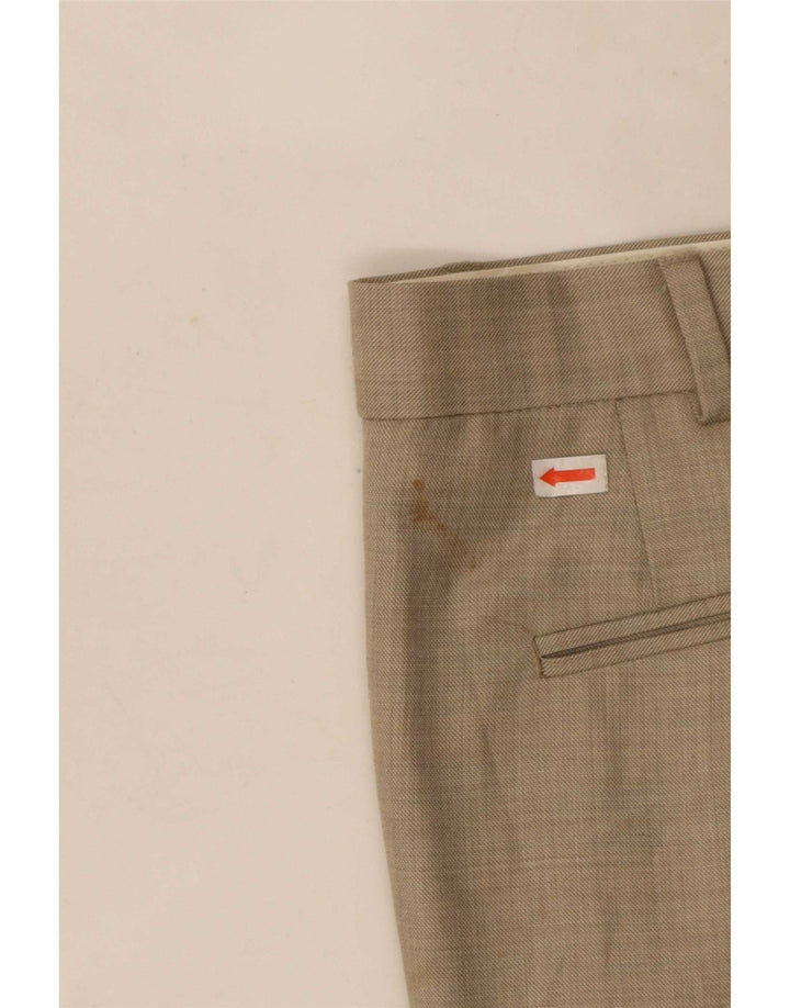 Marks & Spencer Herren Autograph Gerade Anzughose W42 L33 Beige