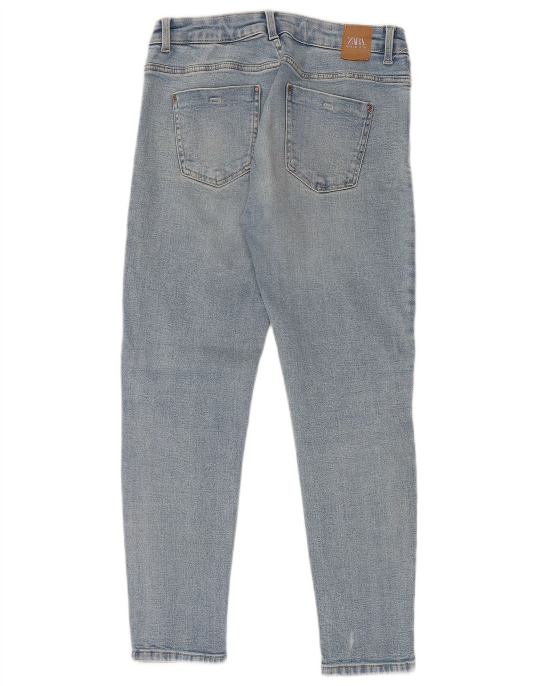 Zara Damen Skinny Jeans EU 40 Medium W30 L28 Blau