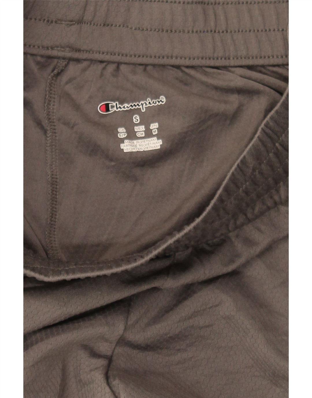 CHAMPION Womens Sport Shorts UK 8 Small Grey Vintage Champion and Second-Hand Champion from Messina Hembry 