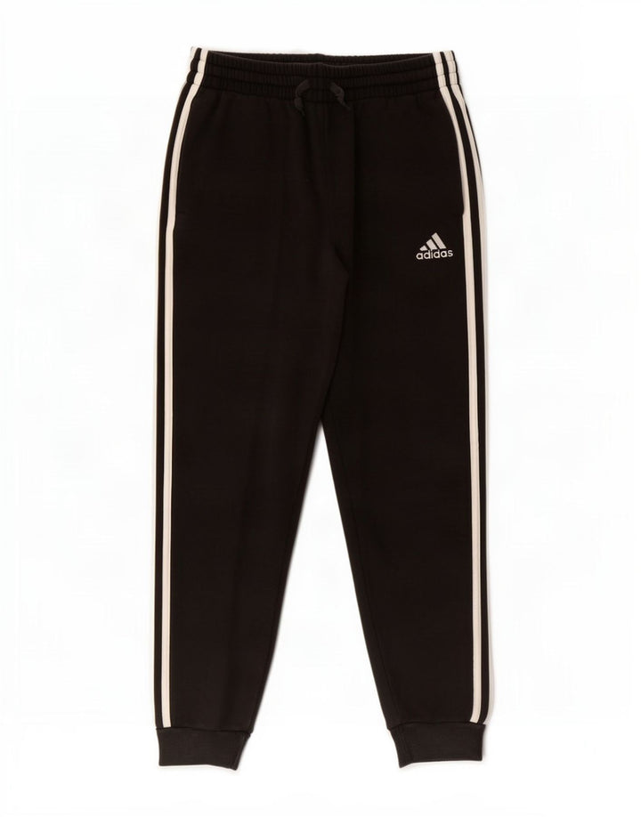 Adidas Herren-Trainingshose, Jogginghose, mittelschwarz, Baumwolle