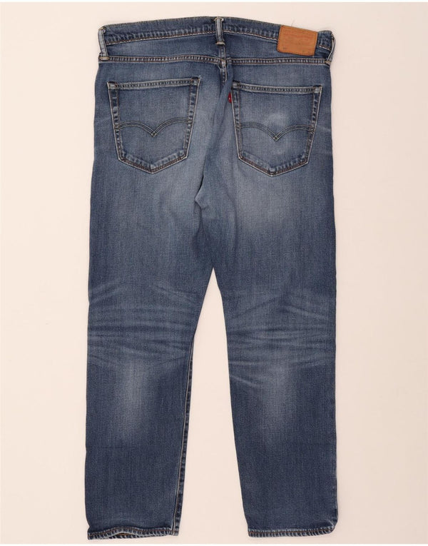 LEVI'S Herren 502 Tapered Jeans W36 L28 Blaue Baumwolle