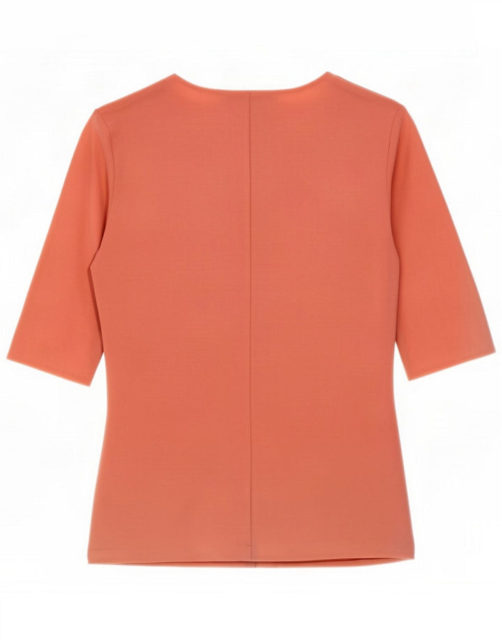 Max & Co. Damen-Top, 3/4-Ärmel, UK 12, Mittelrosa, Polyester