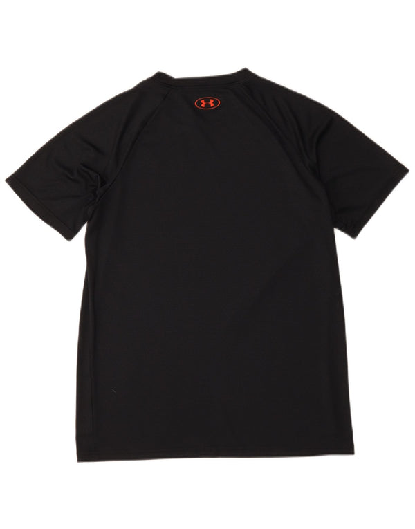 Under Armour Jungen T-Shirt Top 13–14 Jahre XL Schwarz